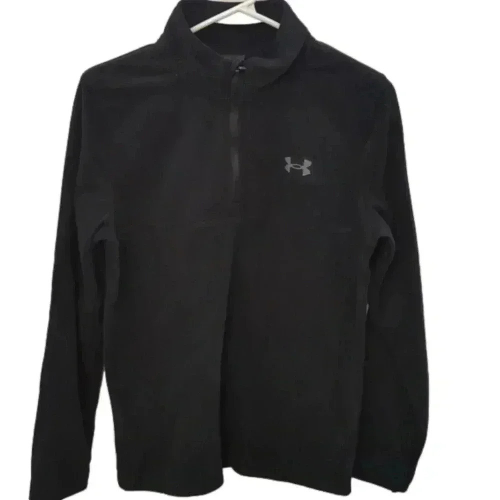 Under armour black fleece sweater
